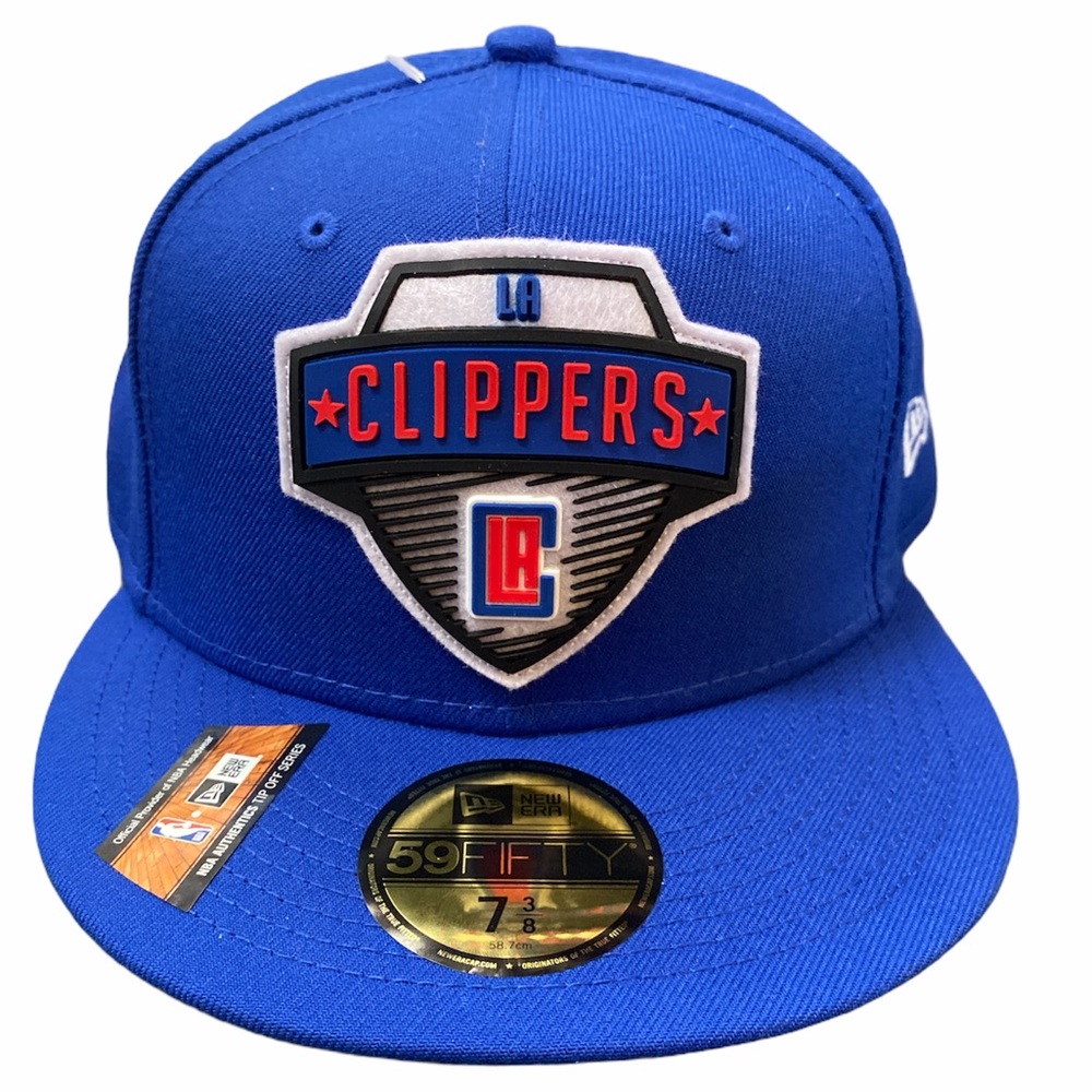 LA Clippers New Era 2020 Tip Off Fitted Hat–Royal